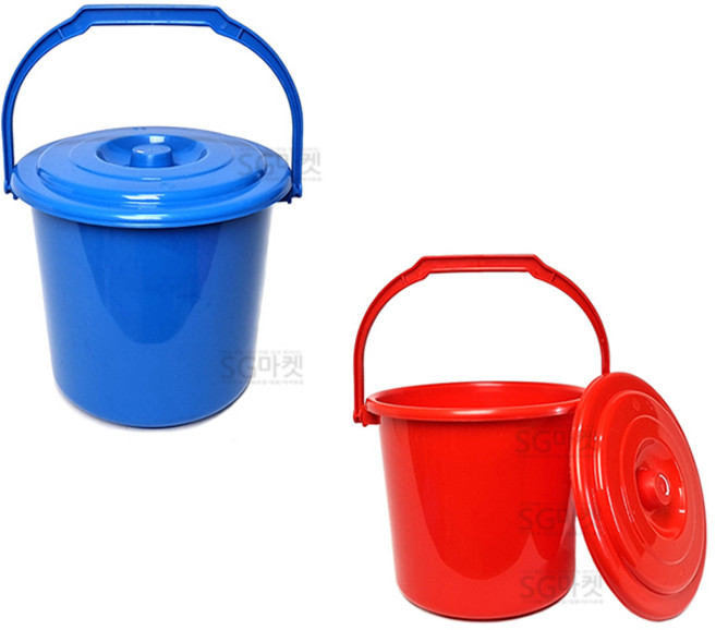 바케스 4L / 색상 랜덤 / 양동이 플라스틱바케스 들통 음식물수거
