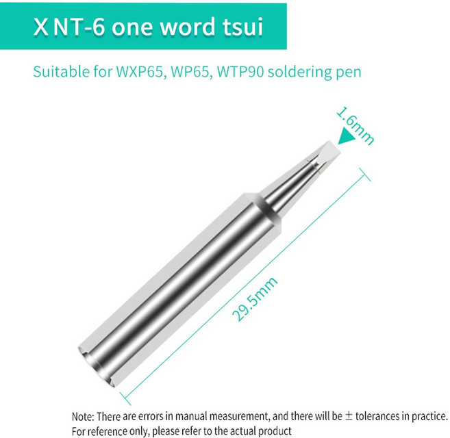 R XNT 시리즈 LUO WXP65 펜 아이언 WTP90 용접 손잡이에 WP65, XNT 6