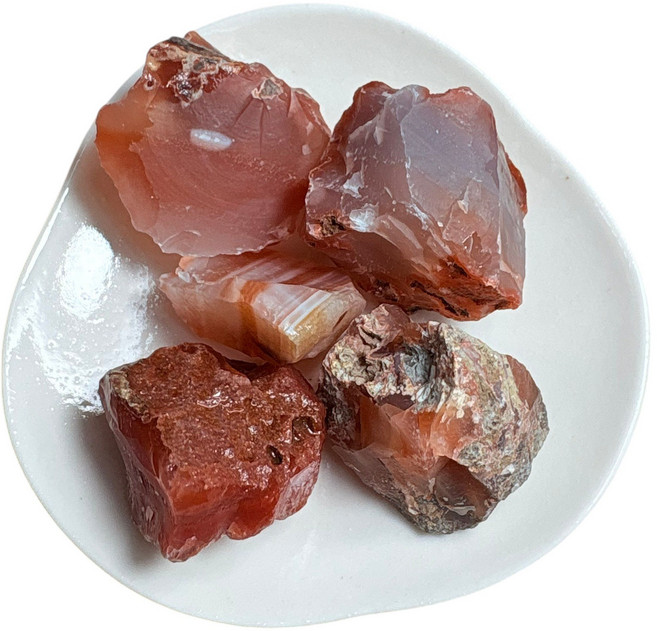 紅瑪瑙原石~100g/單位, 紅瑪瑙原石 約3-5cm