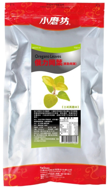小磨坊 俄力岡葉 (奧勒岡葉) - 土耳其進口 義式料理必備香料 增添風味層次, 250g, 4包