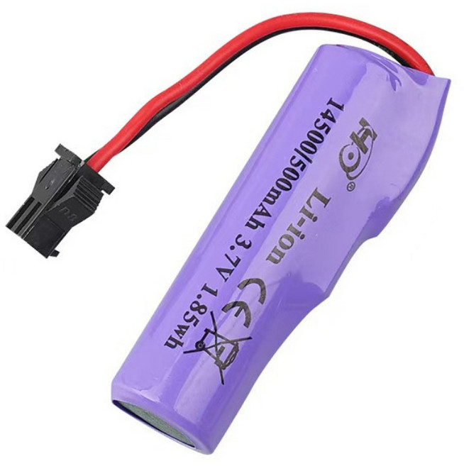 VANLUEE 大號 玩具 室內 玩具, 1個, 3.7V14500-500mAh鋰電池:如圖
