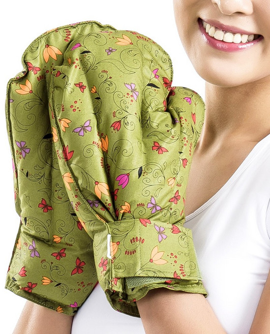 아이러브허브 허브 손찜질팩 카키, 1세트