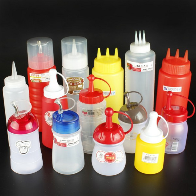 업소용 소스병 61종 모음 케찹병 겨자병 소스통, 1개, 안새내 양념병(주황색)
