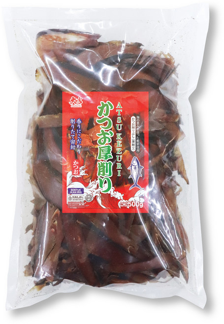 프리미엄 국물용 가쓰오부시 아츠케즈리 500g 가다랑어 100% 진한 육수용, 1개
