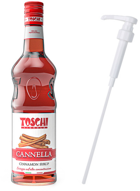 토스키 시나몬 시럽 펌프세트 1000ml TOSCHI 계피, 1개, 1L