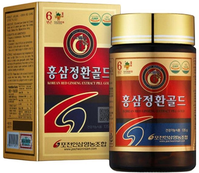 포천홍삼 홍삼정환 135g, 1개