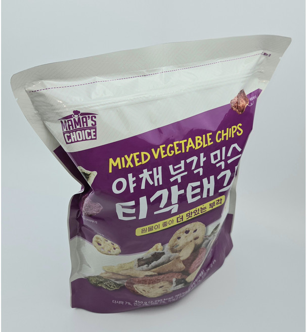 [식자재랜드]MAMA'S CHOICE 티각태각 야채부각 450G 코스트코, 1개, 45g