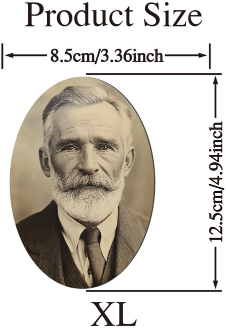 2D 평면 3D가 아닌 1개 맞춤형 사진 기념 묘비 타일 방수 야외 명판 묘지 장식 추모의 날 선물., 01 XL