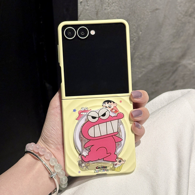 아펙시움 핸드폰케이스 z플립5 z플립6 z플립7 맥세이프 지지대 팔찌 케이스 활발하고