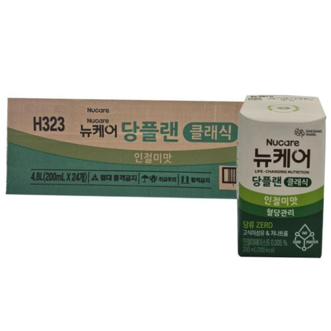 간편섭취 뉴케어 24팩 인절미맛 클래식 당플랜 200ml 식사대용, 본상품