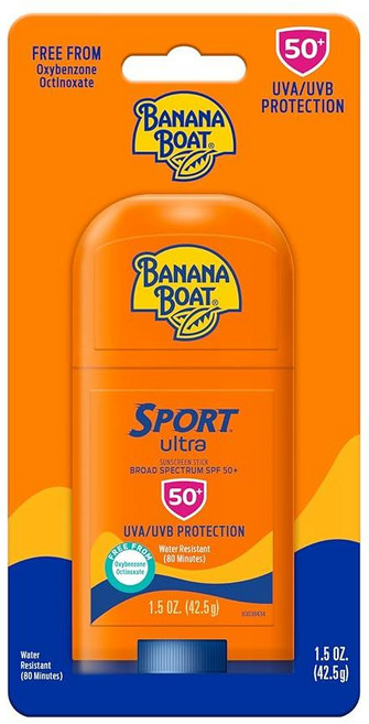 바나나보트 울트라 스포츠 워터 리지스턴트 선스크린 스틱 SPF 50+, 42.5g, 1개