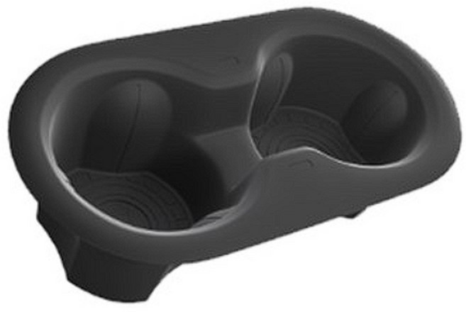 지파츠 지파츠 테슬라 모델3 하이랜드 모델Y 주니퍼 뒷좌석 2열 컵홀더 실리콘 커버, 블랙, 2열 컵홀더 커버 (모델3 불가)