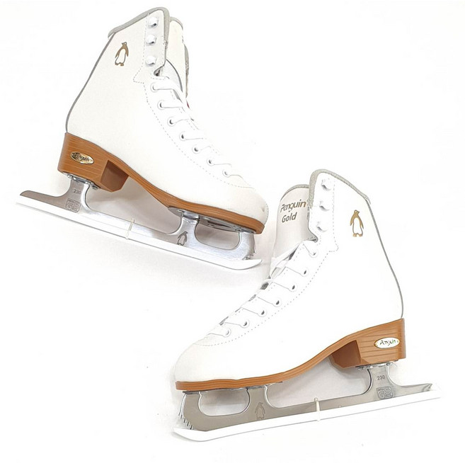 펭귄 피겨스케이트 골드 F600-P2 GOLD 아이스링크 빙상용, 205