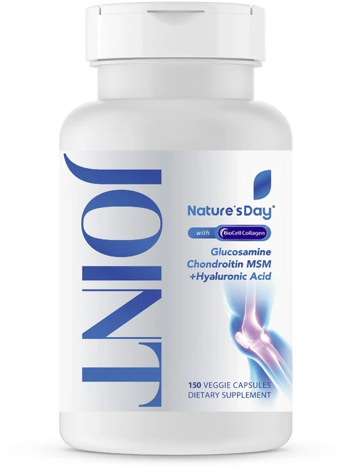 Nature's Day 조인트 글루코사민 콘드로이틴 MSM 베지 캡슐, 1개, 150정 - 쿠팡