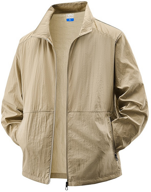 남성 여름 바람막이 집업 자켓 경량 통기성 데일리 썸머 아우터