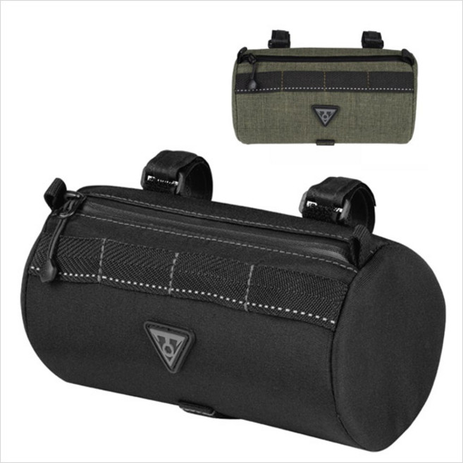 자전거 앞가방 여행용가방/ [TOPEAK] 토픽 튜블라 바백 슬림 앞가방, 카키, 1개