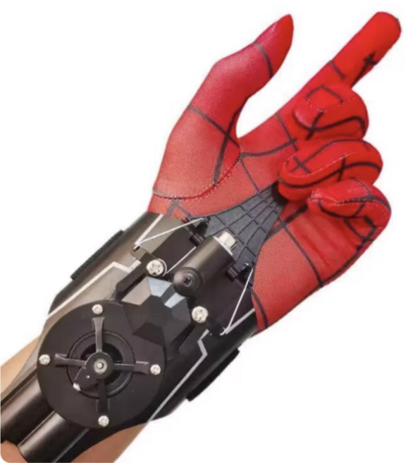 스파이더맨 웹슈터 거미줄 발사 장난감, B. 블루, 1개