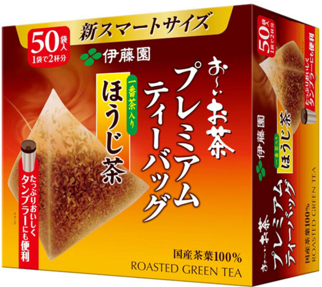 이토엔 프리미엄 오이오차 호지차 티백 1.8g x 50입 일본, 50개입, 1개
