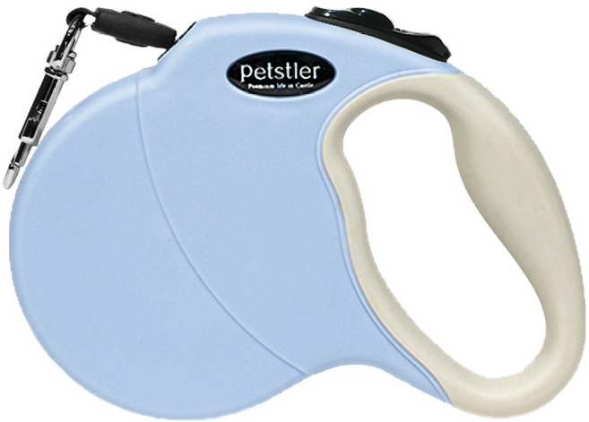 페슬러 반려동물 자동 리드줄 5m, 스카이 블루, 1개