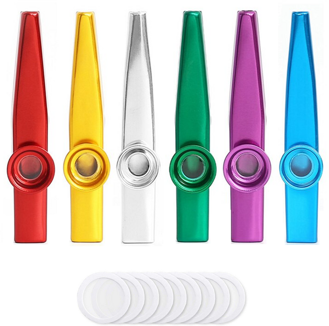 메탈 카주 6개 세트 (떨림막 6개 추가 증정), 1개