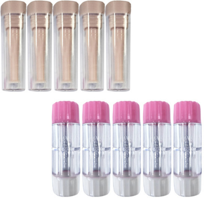 프리미엄 하드렌즈뽁뽁이 5개 + 하드렌즈케이스 핑크5개 석션 흡입봉 렌즈뽁뽁이 위생통포함 드림렌즈케이스, 1개