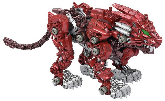 ZOIDS 조이드 와일드 ZW45 버닝 라이거, 1개