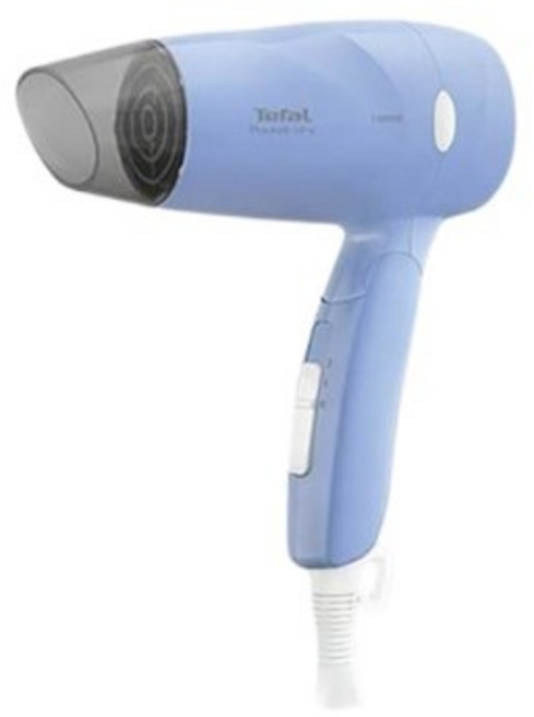 테팔 접이식 여행용 헤어드라이어 HV1515, 혼합