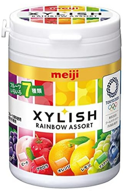 메이지 자일리쉬 레인보우 정렬 병 117g×4개, 117g, 4개