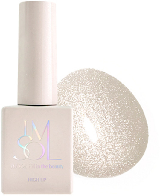 아임쏠 하이업 10종 단품 시럽 자석젤 네일아트 여름 셀프네일 신상젤 컬러, 1개, 8ml, SG003.쉬폰업