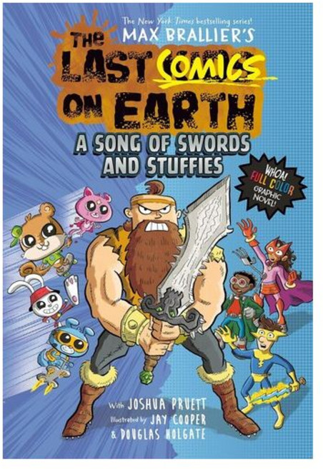 영문 영어 유아 도서 The Last Comics on Earth #3: A Song of Swords and Stuffies Full Color Hardcover 미국판 15