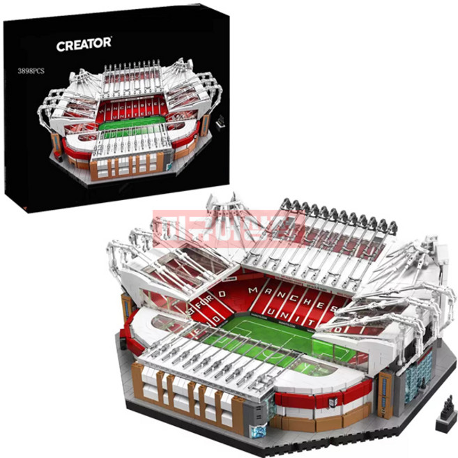 크리에이터 올드 트래포드 맨체스터 유나이티드 축구 경기장 호환 블럭 3898피스