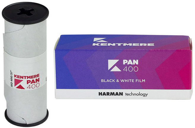 켄트미어 흑백필름 400 120 중형 (1롤) 흑백 중형필름, 1개