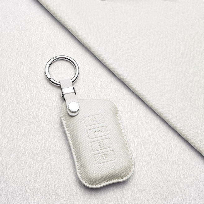 렉서스 핸드그립 키커버 케이스 - 방스크래치 내마모성 / UX ES /GS/ RX /NX / LS /LC /RC /F /LX 시리즈 등 호환, 렉서스 A4 타입, 아이보리