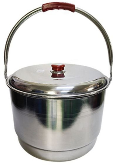 국산 스텐 인덕션 IH 들통 5호 20L 대형 찜통 식당용 육수 곰솥, 본상품선택