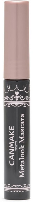 캔메이크 메탈룩 금속 콤 마스카라 4.0g, 1개, 01 블랙