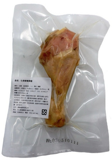 化骨鮮嫩雞腿 犬貓適用, 1個, 大雞腿(超商限40支), 100g, 大雞腿