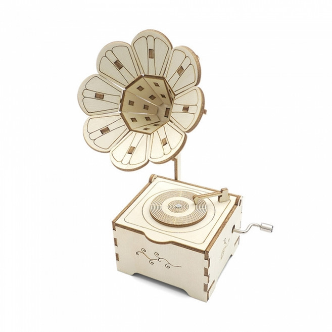 빈티지 오르골 축음기 만들기(R-55)(5인용)