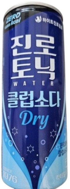 진로토닉워터 클럽소다 드라이, 250ml, 30개