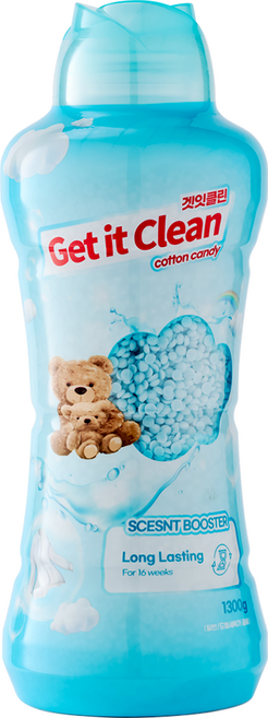 겟잇클린 고농축 향기부스터 코튼캔디향, 1개, 1.3kg