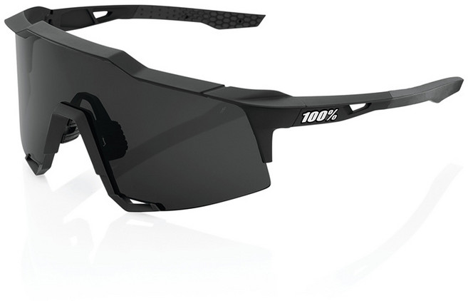 100% 백퍼센트 스피드크래프트 SPEEDCRAFT 자전거 러닝 고글 (옵션선택), 01.블랙-스모크, 1개