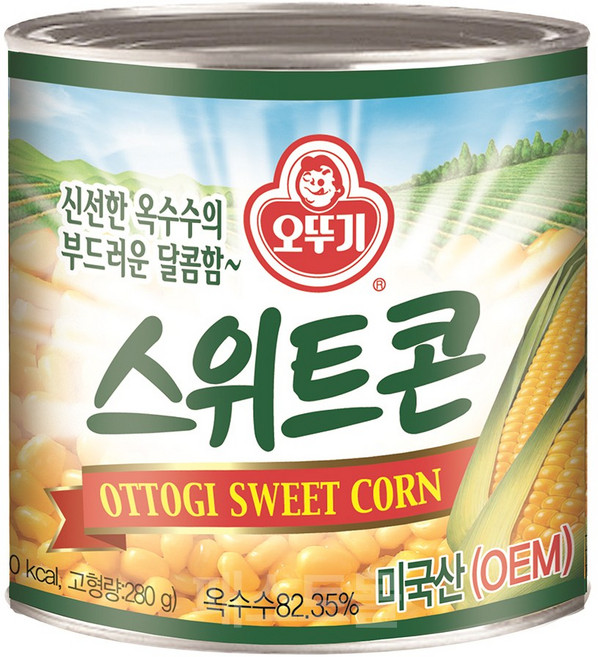 오뚜기 스위트콘 통조림, 340g, 1개