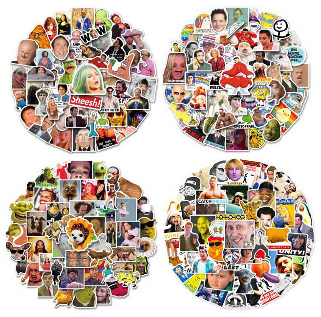 밈 스티커 모음 웃긴 유명 짤 노트북 다꾸 스티커 B형