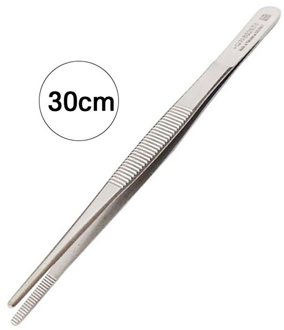 원예 대형 핀셋 30cm 다육이 선인장, 셀럽스토어 일자형, 1개