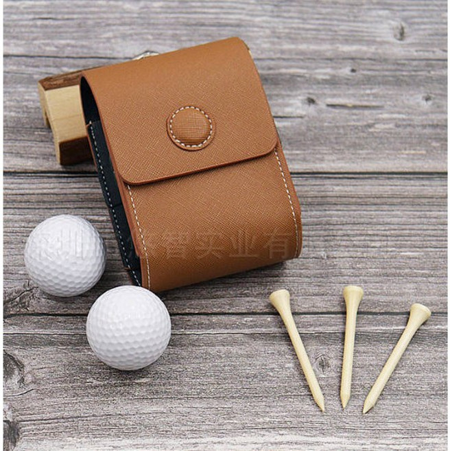 본센티 가죽 골프 거리측정기 케이스 파우치, 1개, 그린