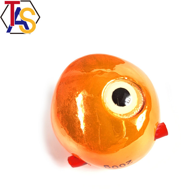 NEW TAS GLOSSY 대구 타이라바 헤드 머리 전기도금 200 250 300 400g, 1개