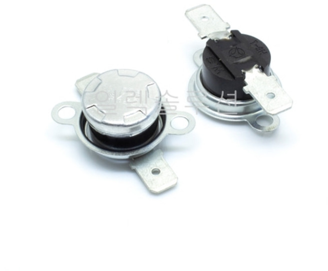 MS-1N 80도 우성일렉스 바이메탈 온도 스위치 온도 퓨즈 휴즈 BI-METAL THERMOSTAT, 1개