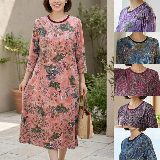 로즈맘 엄마옷 로즈맘 슈희나염쿨링7부원피스