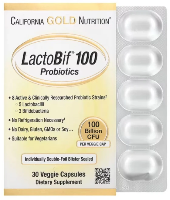 California Gold Nutrition (해외) 캘리포니아 골드 락토비프 1000억 유산균, 30정, 6개 - 쿠팡