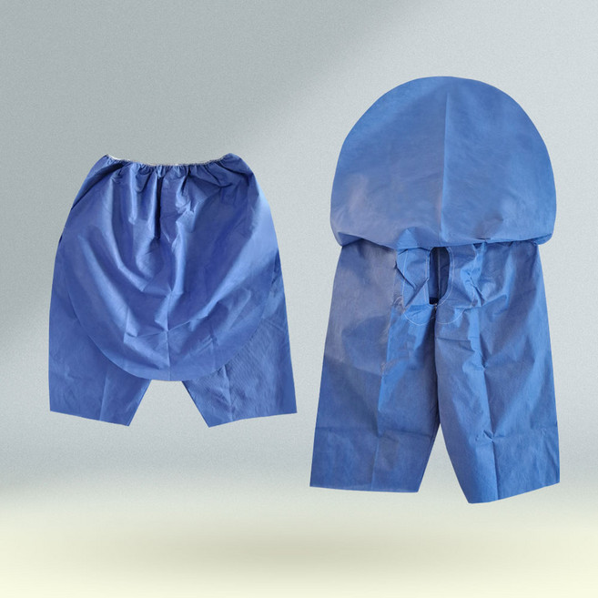 유이팜 일회용 내시경바지 개별포장 100장 / 메디컬의류 종합검진 환자복 검진복 대장내시경바지 검진센터, 100개, 내시경 바지 1BOX