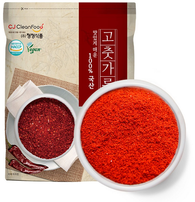 25년 청정식품 HACCP 국산 햇 고운 고춧가루 1kg, 1개